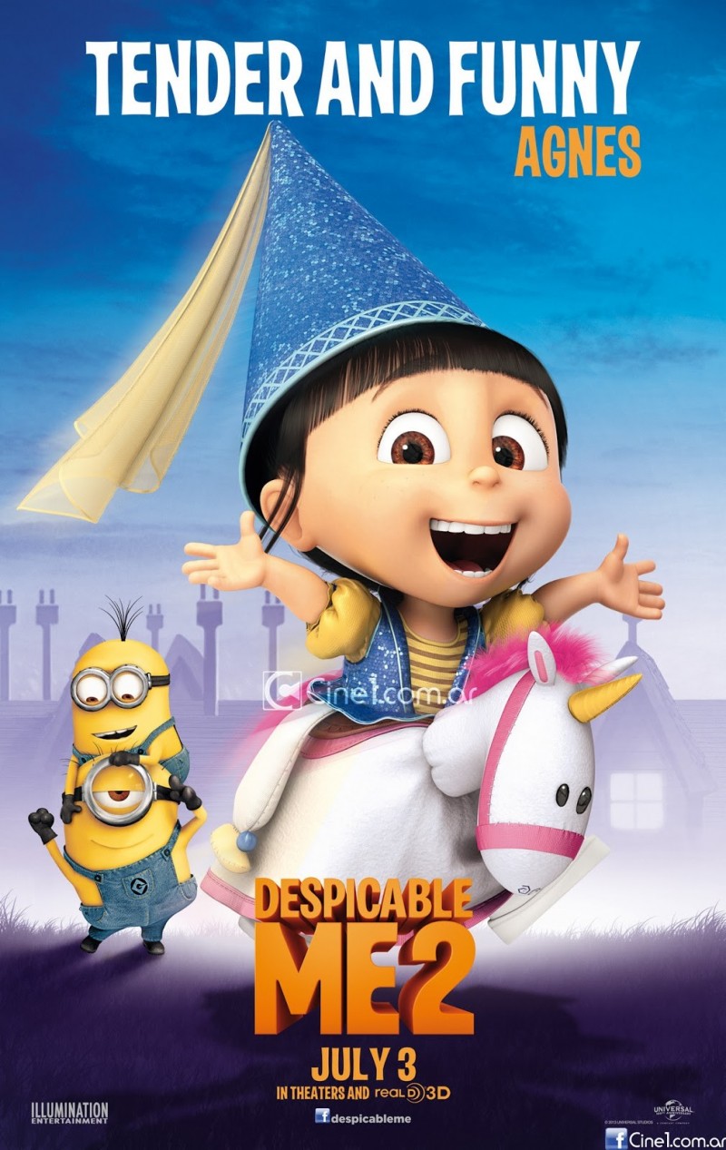 Despicable Me 2 Agnes Poster