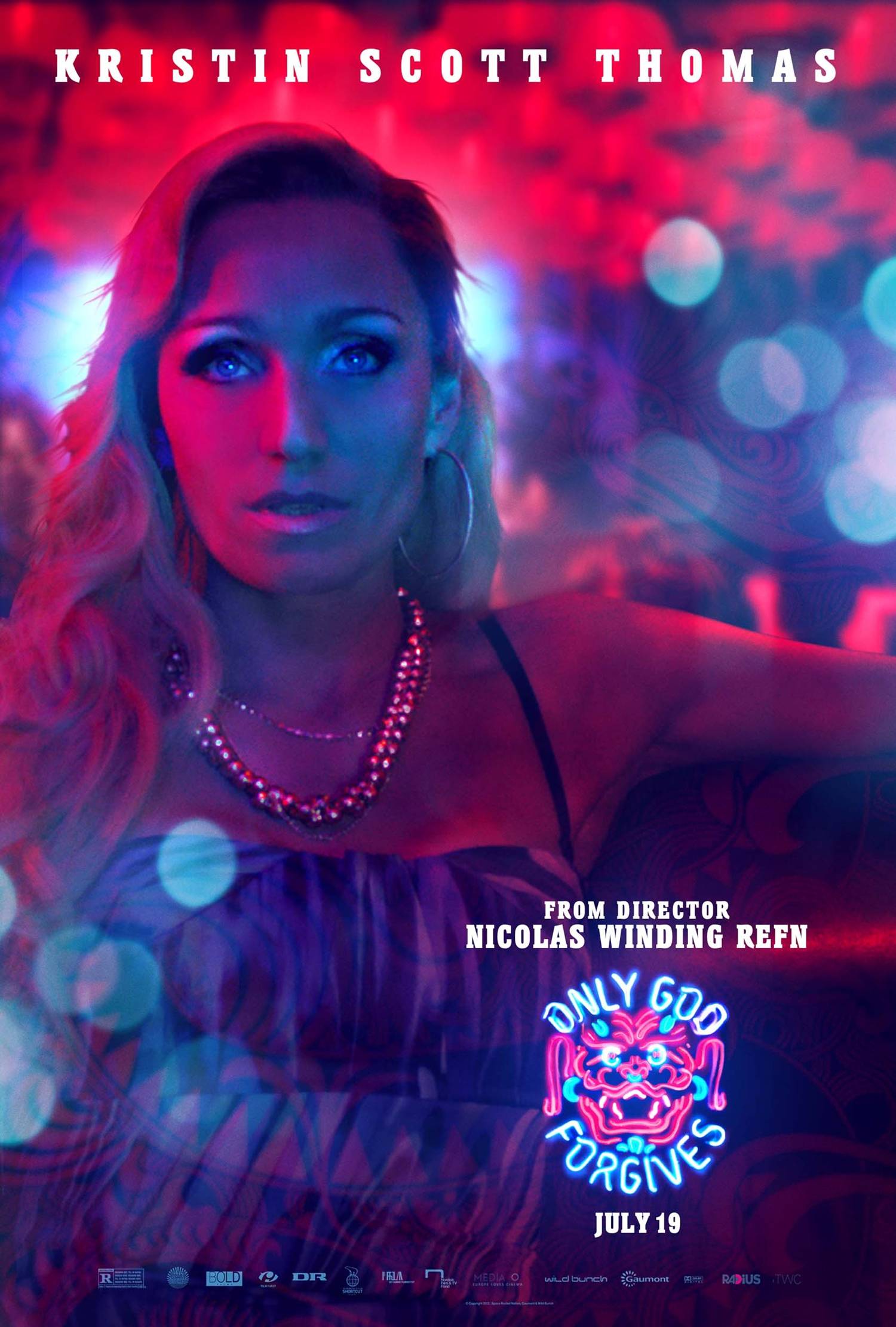 ONLY GOD FORGIVES Poster Kristin Scott Thomas