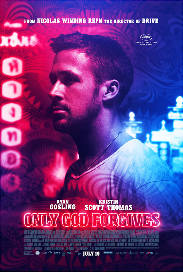 ONLY GOD FORGIVES Ryan Gosling Poster
