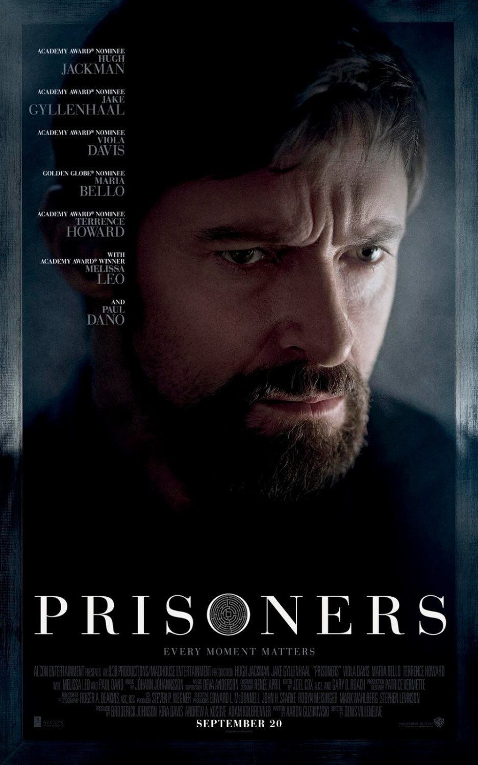 PRISONERS Poster Hugh Jackman
