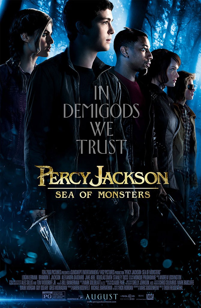 Percy Jackson Sea of Monsters Poster 01