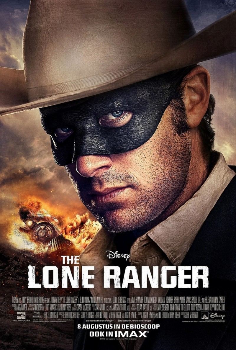 THE LONE RANGER Poster Armie Hammer