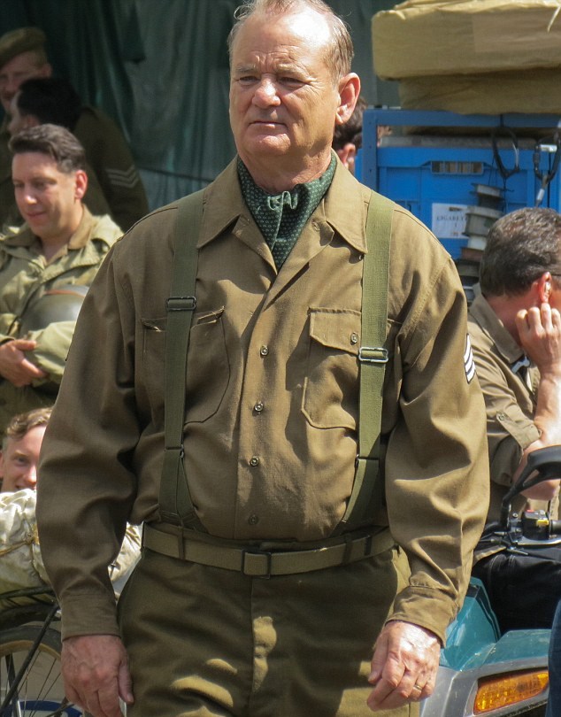 THE MONUMENTS MEN Set Photo 15