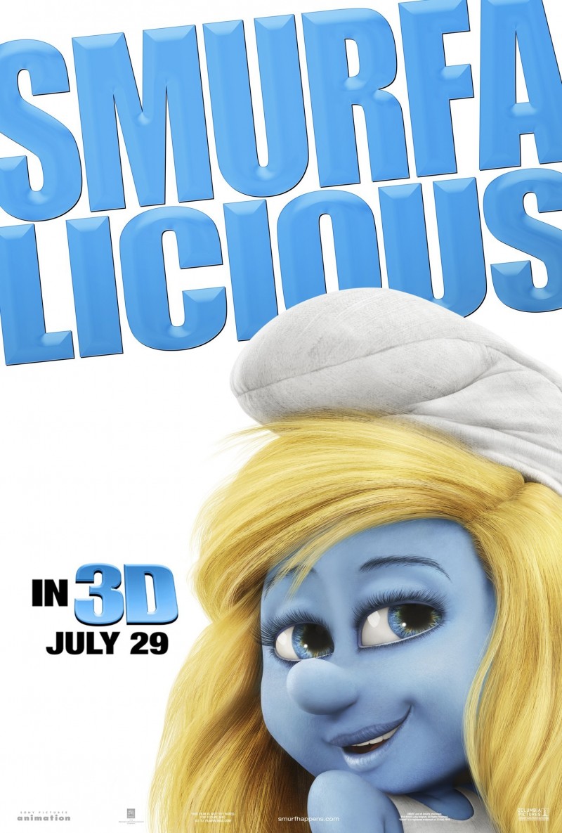 THE SMURFS 2 Smurfette Poster