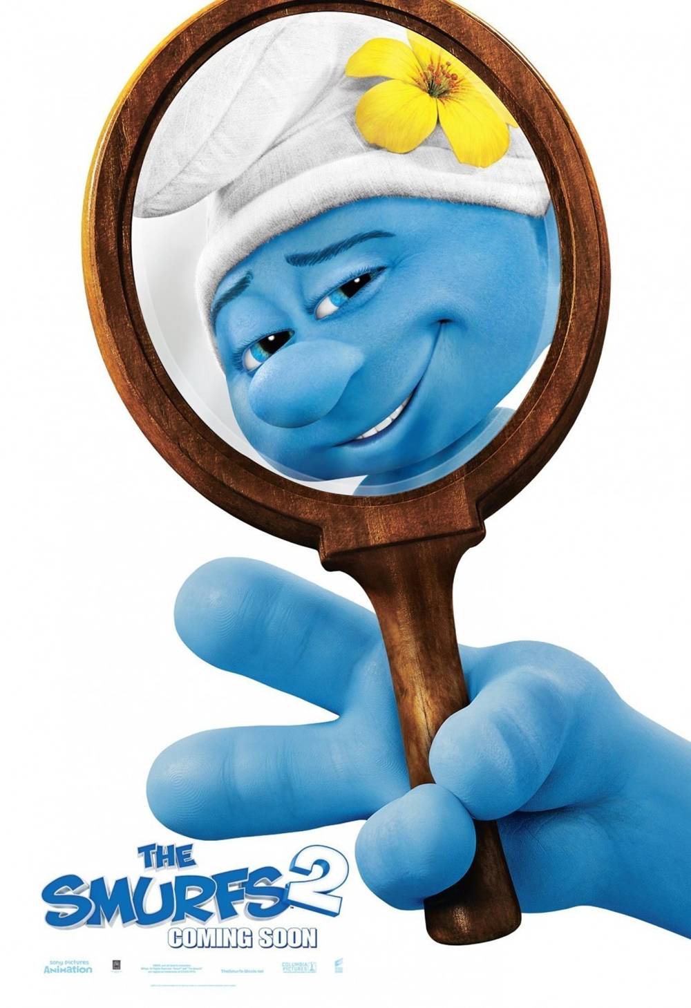 THE SMURFS 2 Vanity Smurf Poster