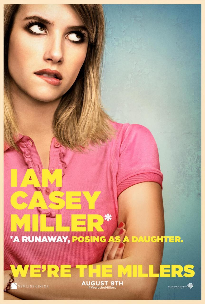 WE'RE THE MILLERS Emma Roberts Poster
