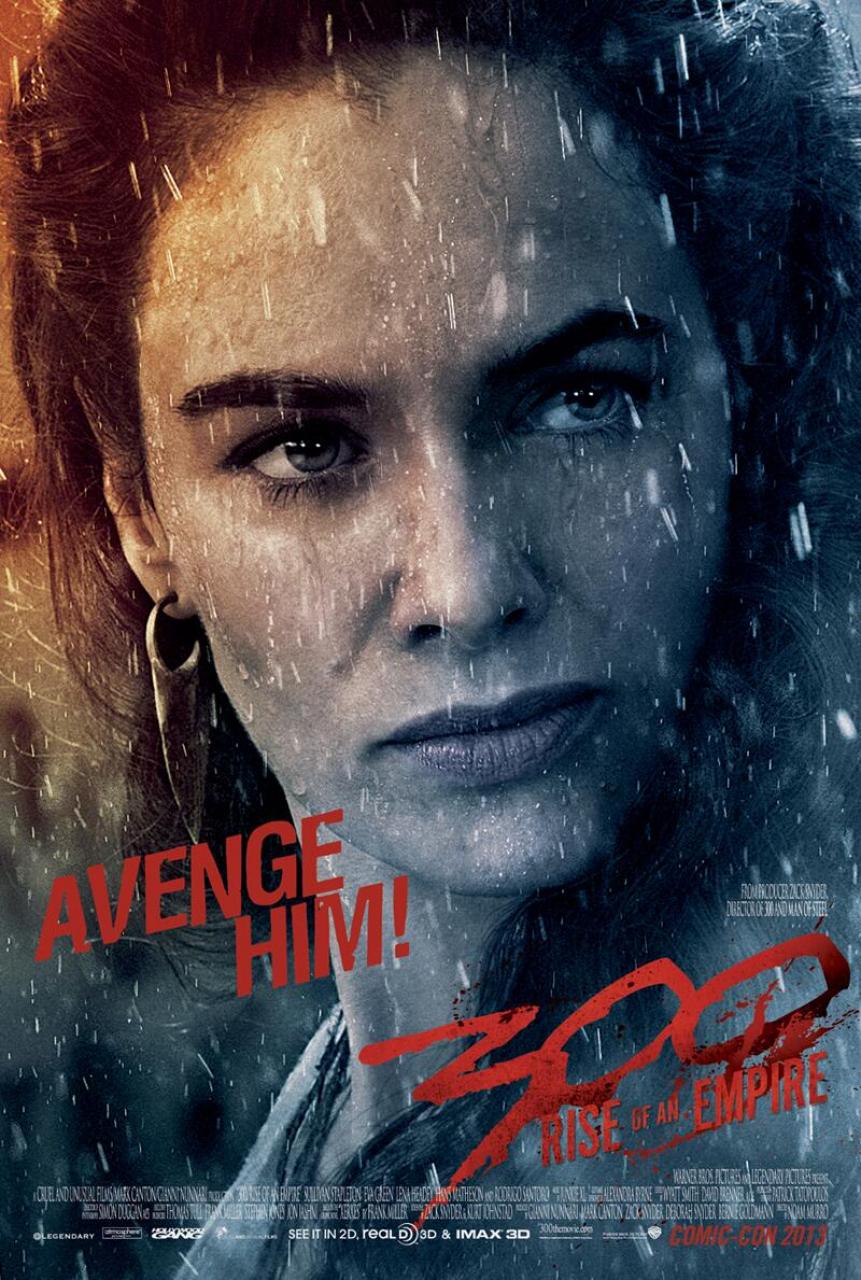 300 Rise of an Empire Poster Lena Headey