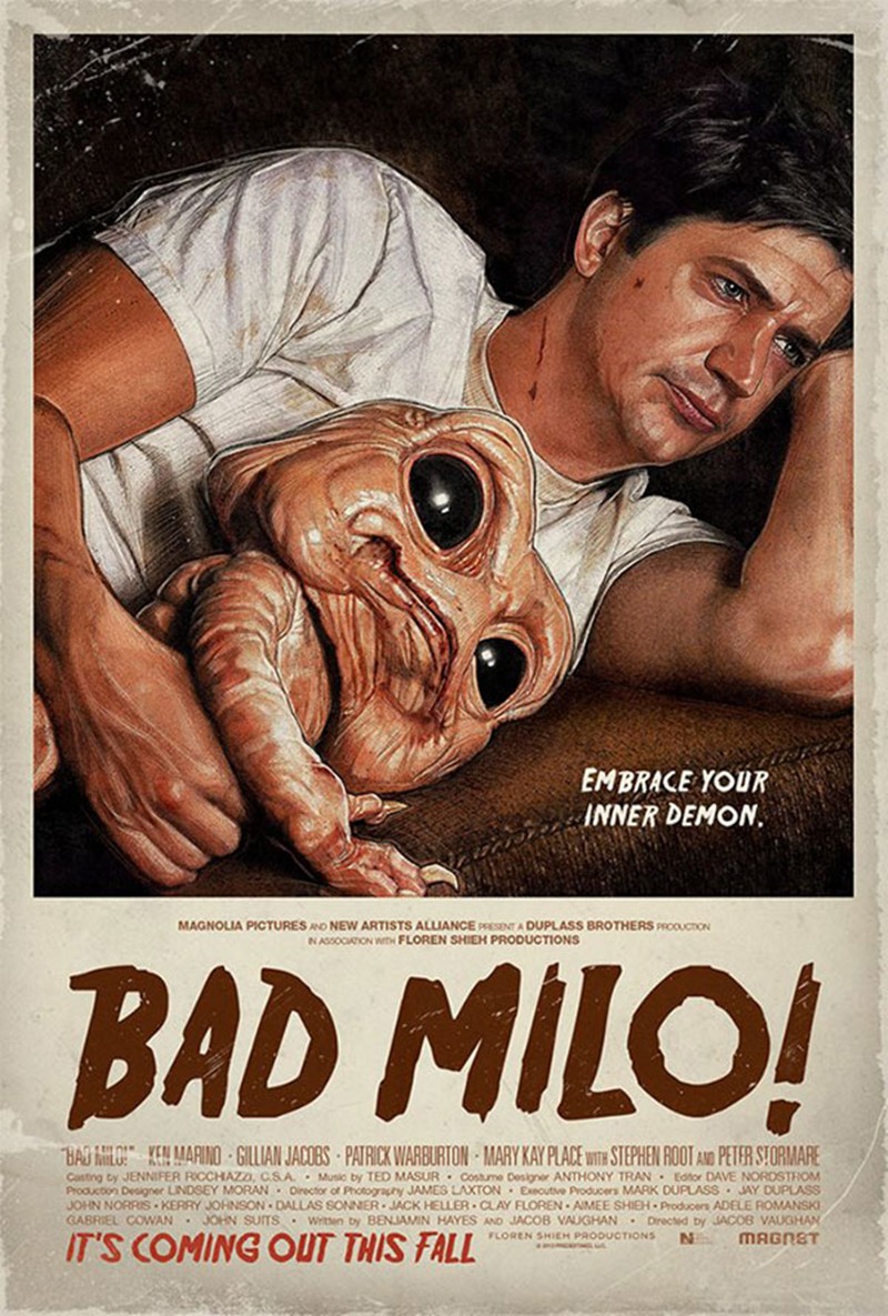 BAD MILO Poster