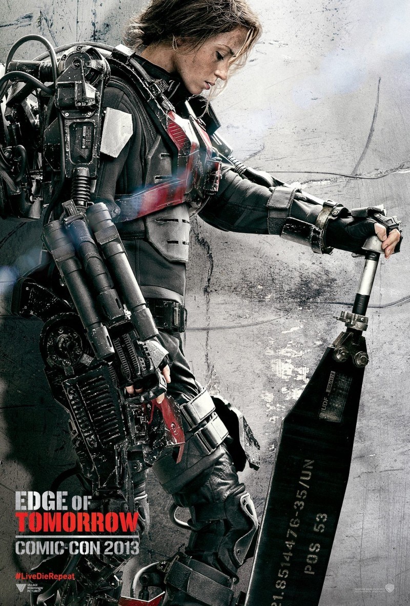 EDGE OF TOMORROW Poster Emily Blunt