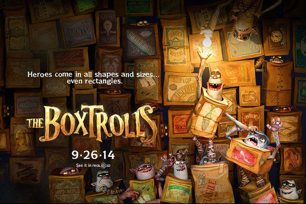 The Boxtrolls Quad Poster