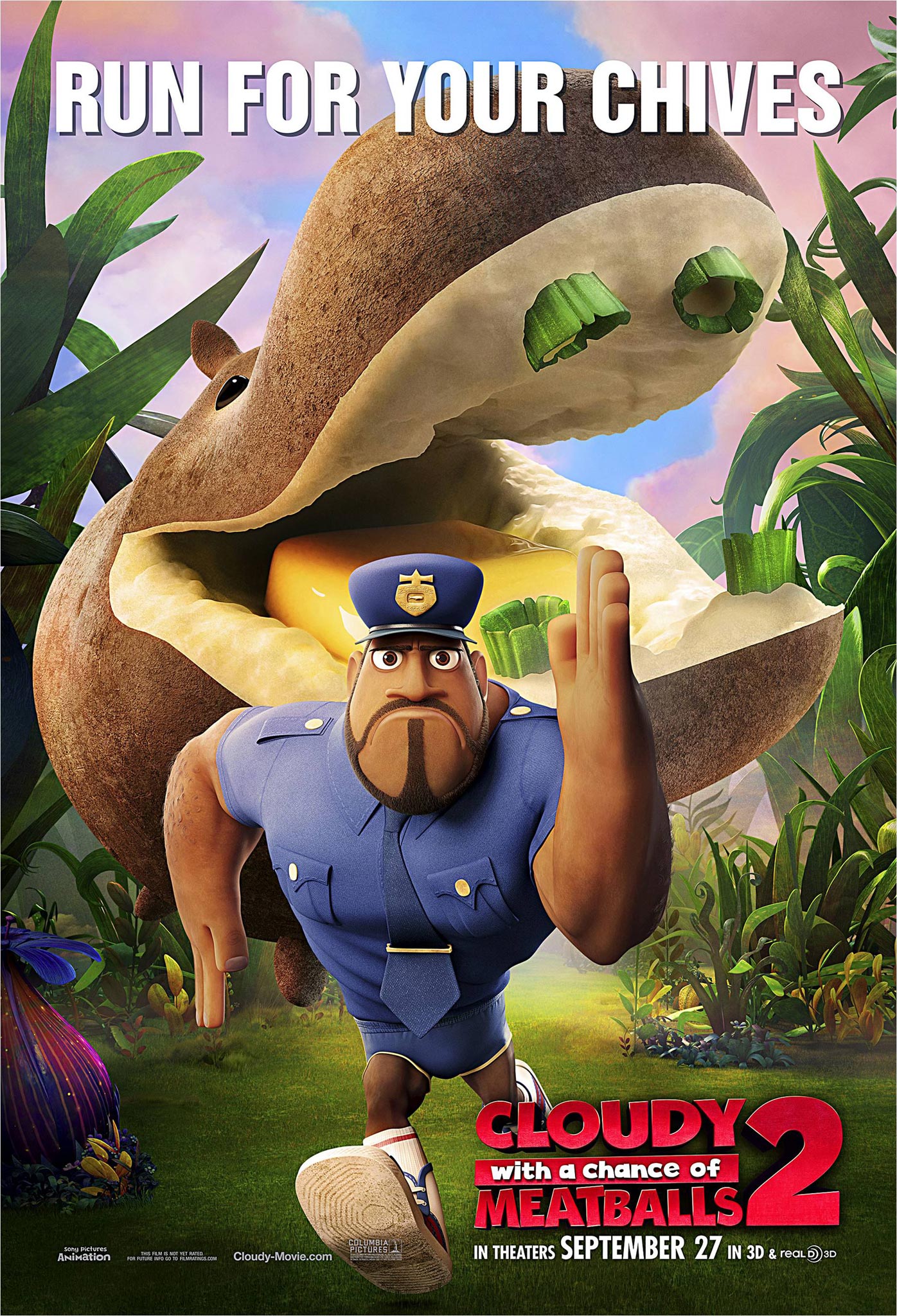 Check Out: First TV Spot & 6 Character Posters For CLOUDY WITH A CHANCE
