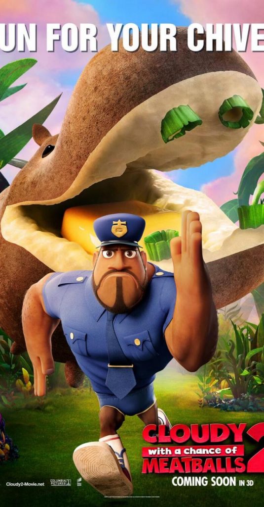 CLOUDY WITH A CHANCE OF MEATBALLS 2 Poster