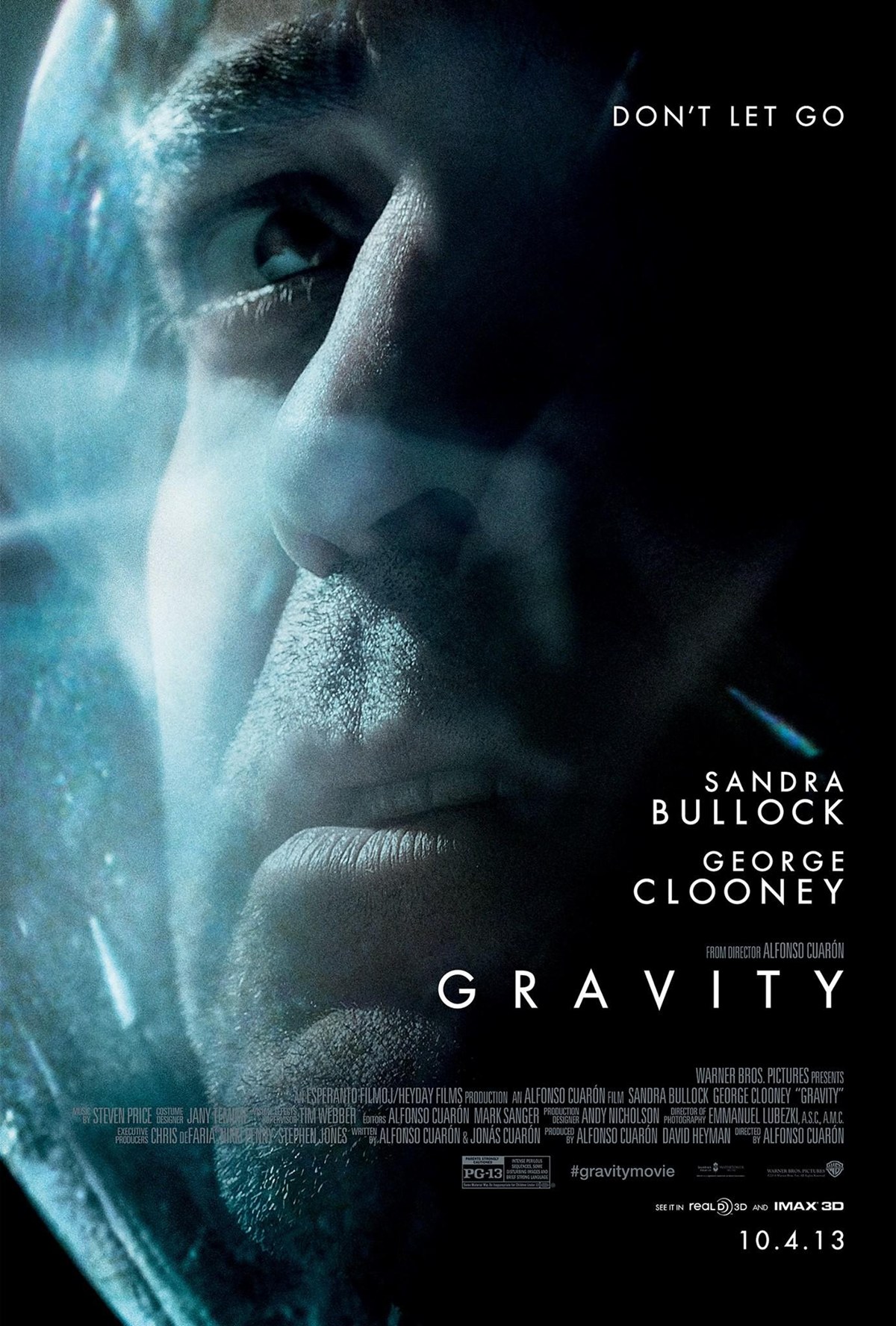 GRAVITY George Clooney Poster