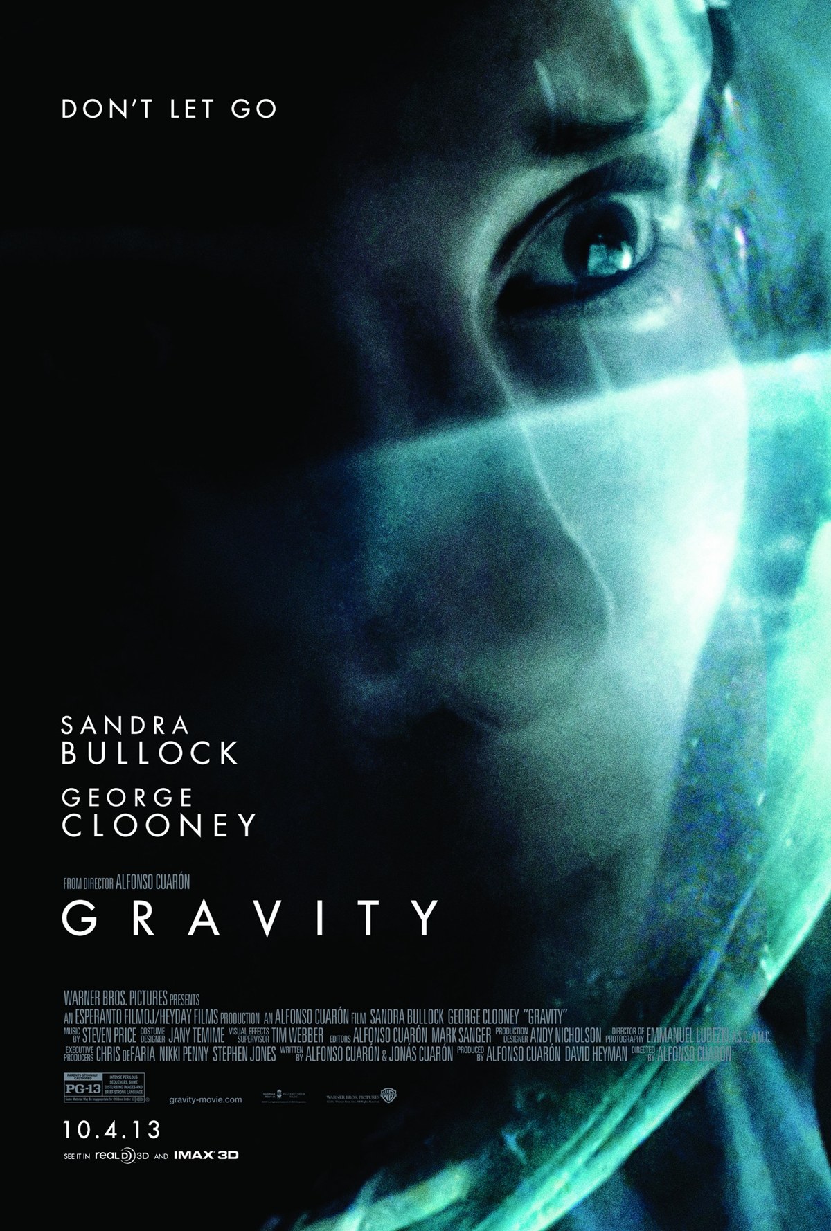 GRAVITY Sandra Bullock Poster