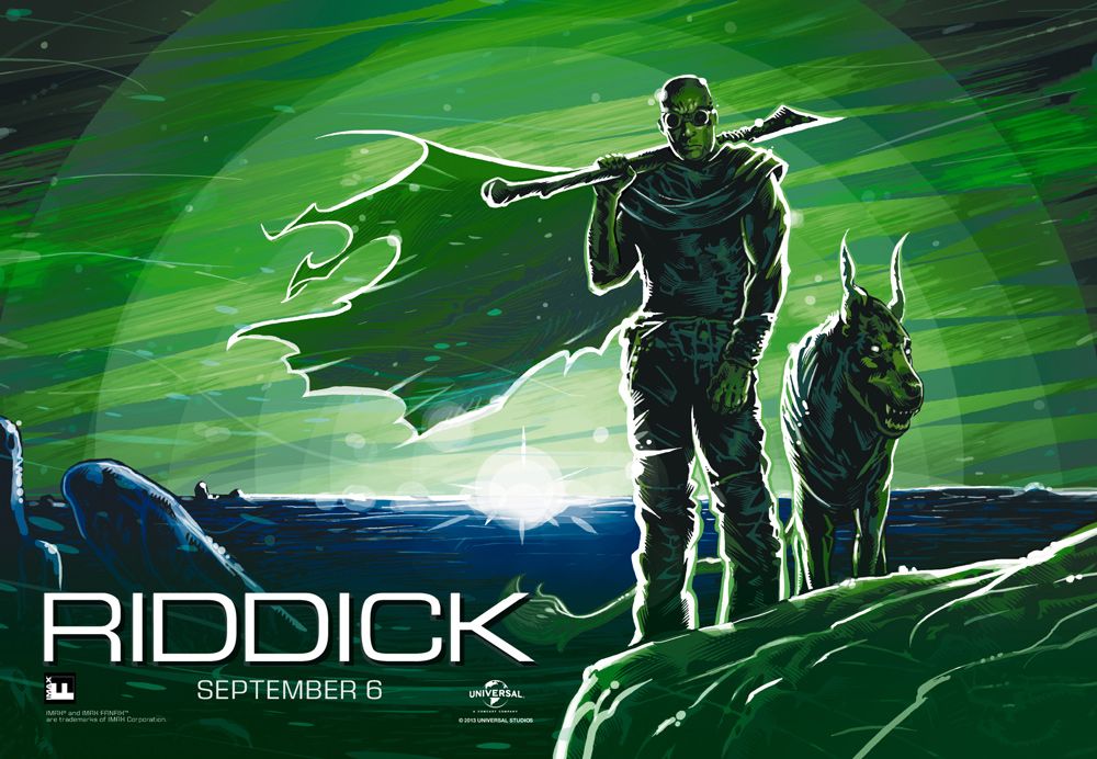 RIDDICK IMAX FanFix Poster
