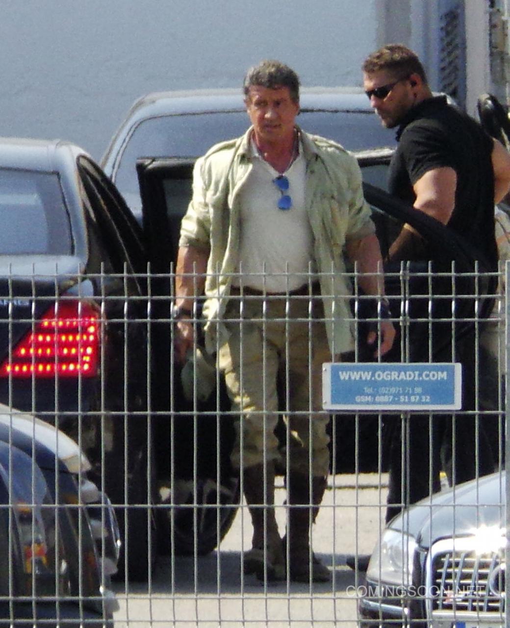 THE EXPENDABLES 3 Set Photo 03