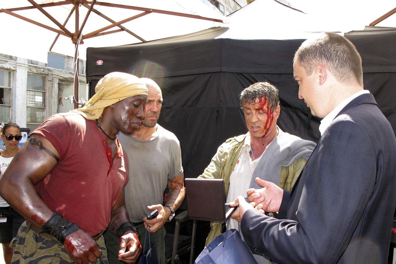 THE EXPENDABLES 3 Set Photo 09