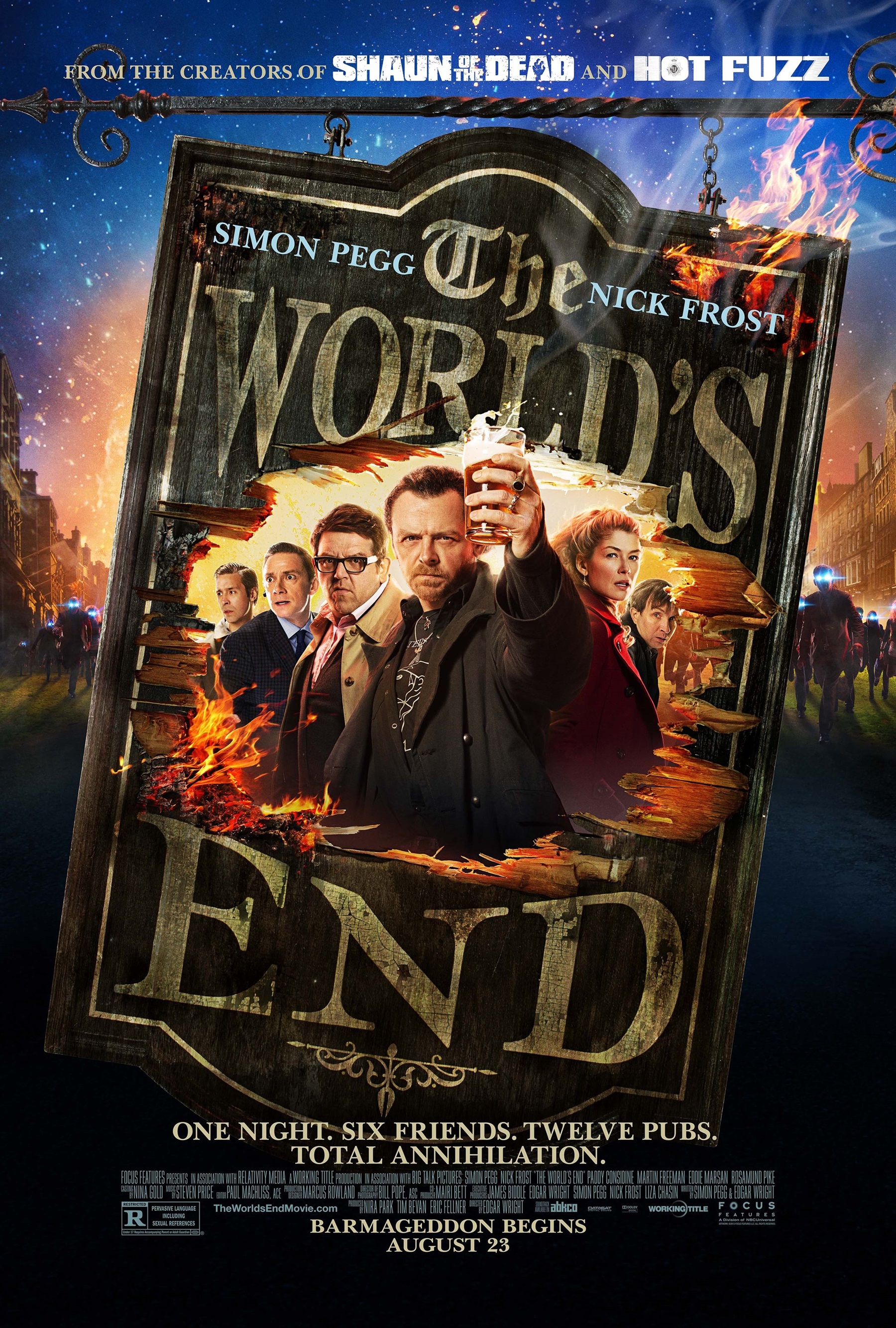 THE WORLD'S END One Sheet