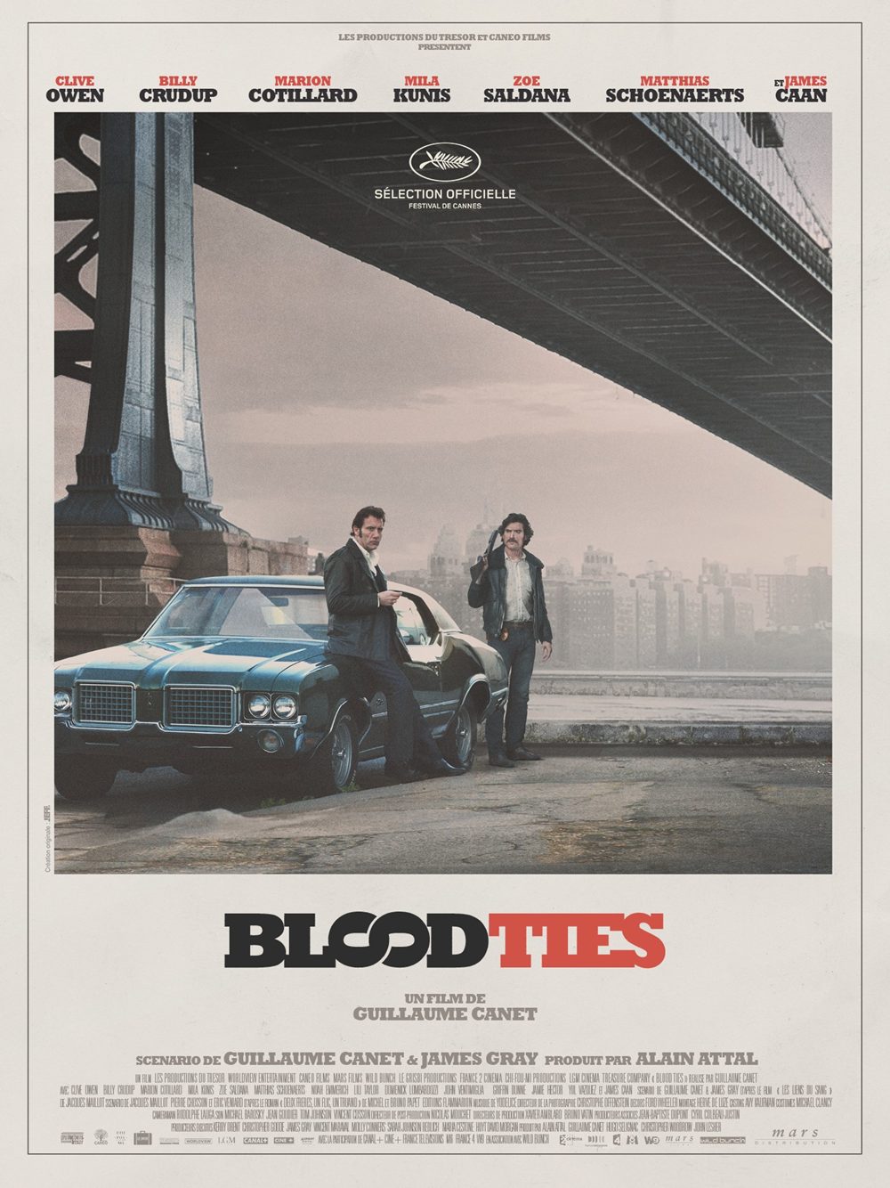 BLOOD TIES Poster