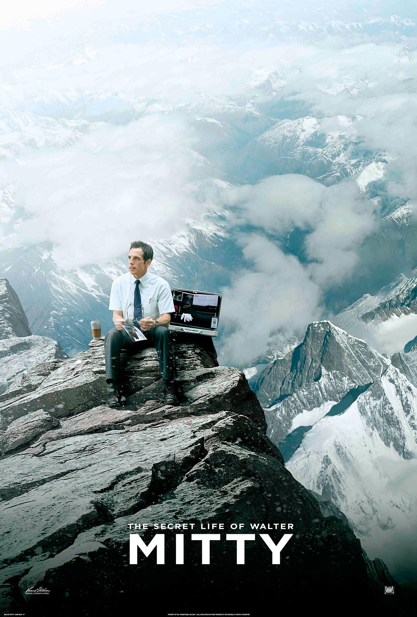 The Secret Life of Walter Mitty Poster