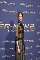 Emma Stone at THE AMAZING SPIDER-MAN 2 Premiere in Rome (Italy)