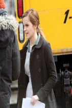 REGRESSION Set Photos from Toronto - Emma Watson