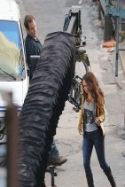 TEENAGE MUTANT NINJA TURTLES Set Photos Featuring Megan Fox