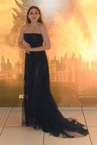 GODZILLA European Premiere in London – Elizabeth Olsen