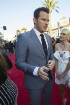 GUARDIANS OF THE GALAXY Premiere in Hollywood - Anna Faris, Glenn Close and Chris Pratt