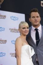 GUARDIANS OF THE GALAXY Premiere in Hollywood - Anna Faris, Glenn Close and Chris Pratt