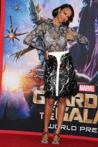 GUARDIANS OF THE GALAXY  Premiere in Hollywood - Zoe Saldana