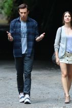 SLEEPING WITH OTHER PEOPLE Set Photos -  Alison Brie and Jason Sudeikis