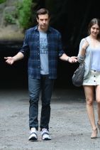 SLEEPING WITH OTHER PEOPLE Set Photos -  Alison Brie and Jason Sudeikis