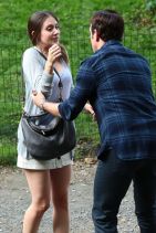 SLEEPING WITH OTHER PEOPLE Set Photos -  Alison Brie and Jason Sudeikis