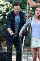 SLEEPING WITH OTHER PEOPLE Set Photos -  Alison Brie and Jason Sudeikis