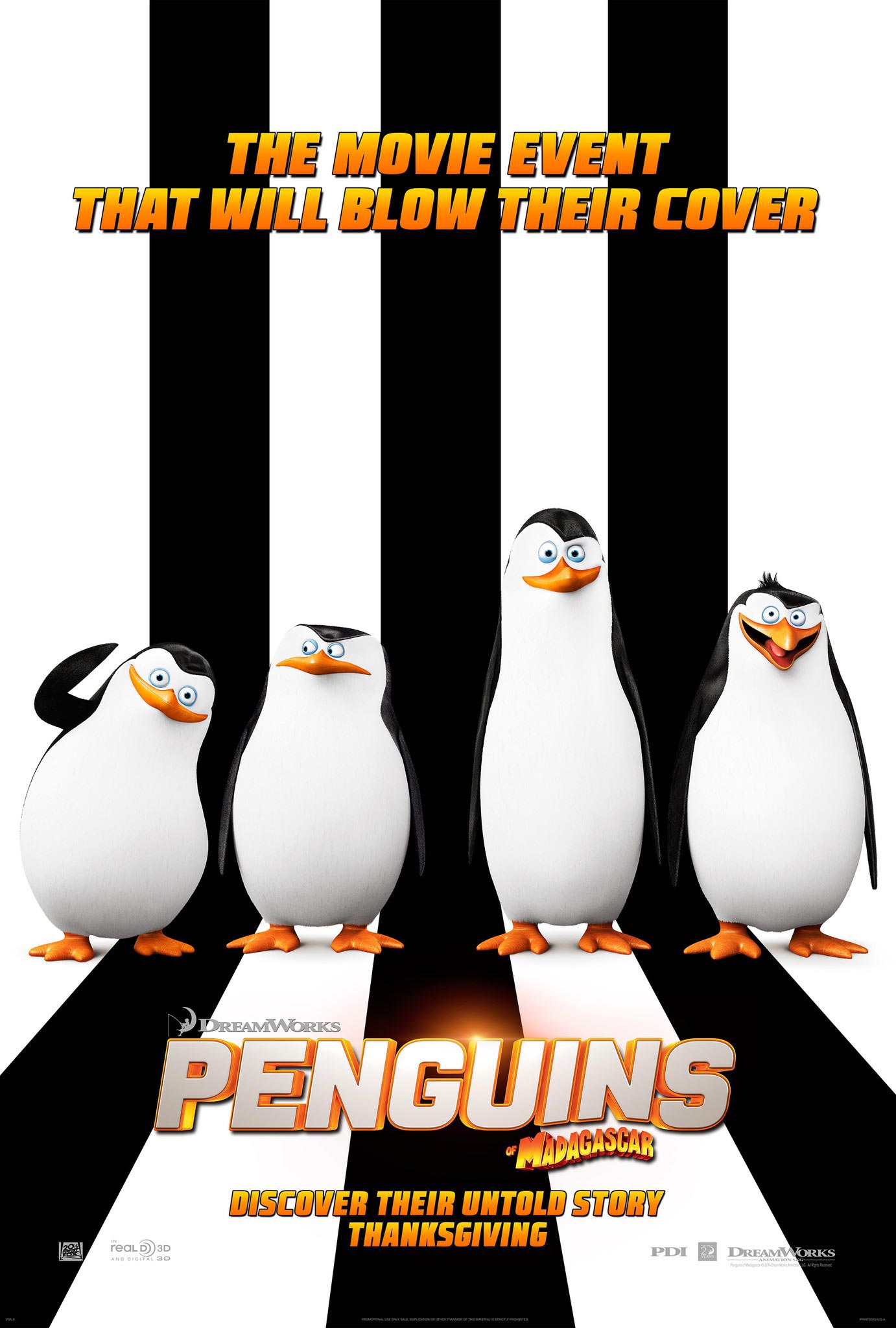 THE PENGUINS OF MADAGASCAR Poster