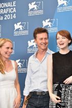 BIRDMAN Photocall & Press Conference - Emma Stone - Venice Film Festival 2014