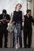 BIRDMAN Photocall & Press Conference - Emma Stone - Venice Film Festival 2014