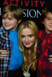 PARANORMAL ACTIVITY: THE GHOST DIMENSION Screening in Hollywood - Kathryn Newton