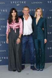 SPECTRE Photocall at Corinthia Hotel in London – Daniel Craig, Monica Bellucci, Naomie Harris & Léa Seydoux