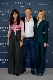 SPECTRE Photocall at Corinthia Hotel in London – Daniel Craig, Monica Bellucci, Naomie Harris & Léa Seydoux
