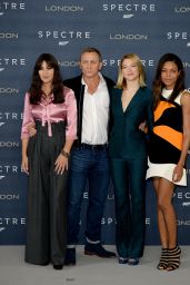 SPECTRE Photocall at Corinthia Hotel in London – Daniel Craig, Monica Bellucci, Naomie Harris & Léa Seydoux