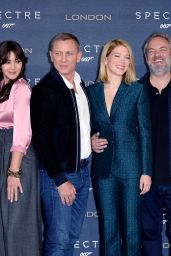 SPECTRE Photocall at Corinthia Hotel in London – Daniel Craig, Monica Bellucci, Naomie Harris & Léa Seydoux