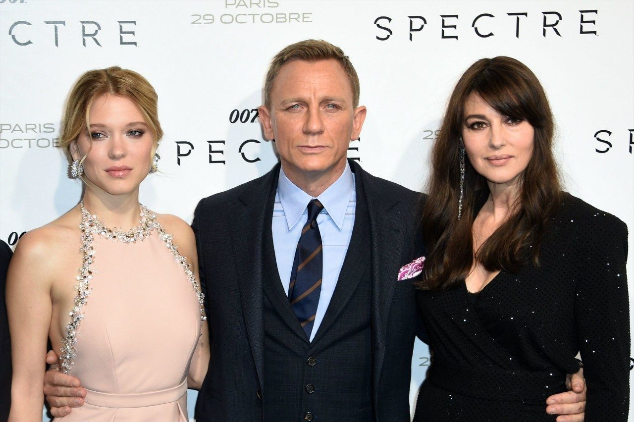 SPECTRE Premiere at Grand Rex Cinema in Paris - Léa Seydoux, Monica ...