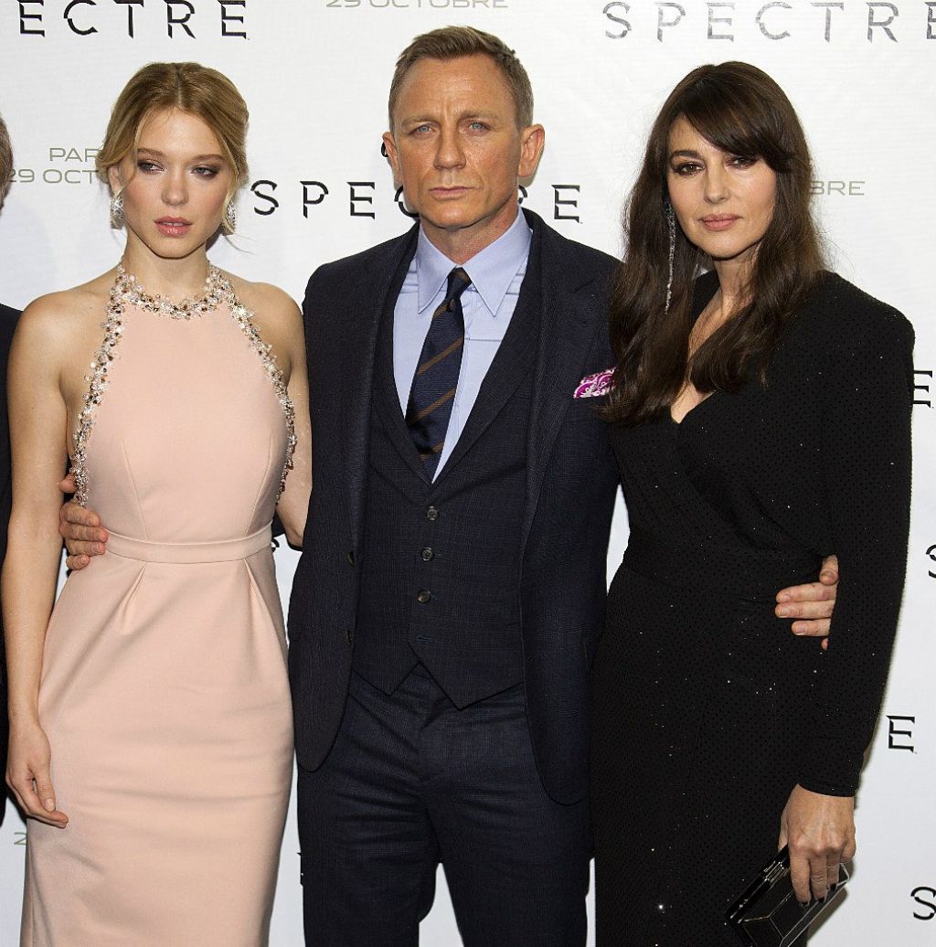 SPECTRE Premiere at Grand Rex Cinema in Paris - Léa Seydoux, Monica ...