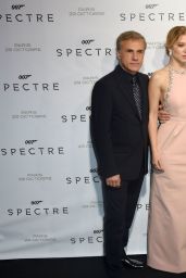 SPECTRE Premiere at Grand Rex Cinema in Paris - Léa Seydoux, Monica Bellucci, DAniel Craig, Christoph Waltz