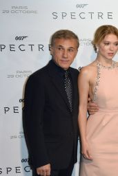 SPECTRE Premiere at Grand Rex Cinema in Paris - Léa Seydoux, Monica Bellucci, DAniel Craig, Christoph Waltz