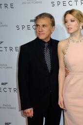 SPECTRE Premiere at Grand Rex Cinema in Paris - Léa Seydoux, Monica Bellucci, DAniel Craig, Christoph Waltz