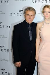 SPECTRE Premiere at Grand Rex Cinema in Paris - Léa Seydoux, Monica Bellucci, DAniel Craig, Christoph Waltz