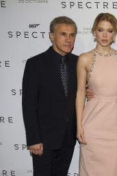 SPECTRE Premiere at Grand Rex Cinema in Paris - Léa Seydoux, Monica Bellucci, DAniel Craig, Christoph Waltz